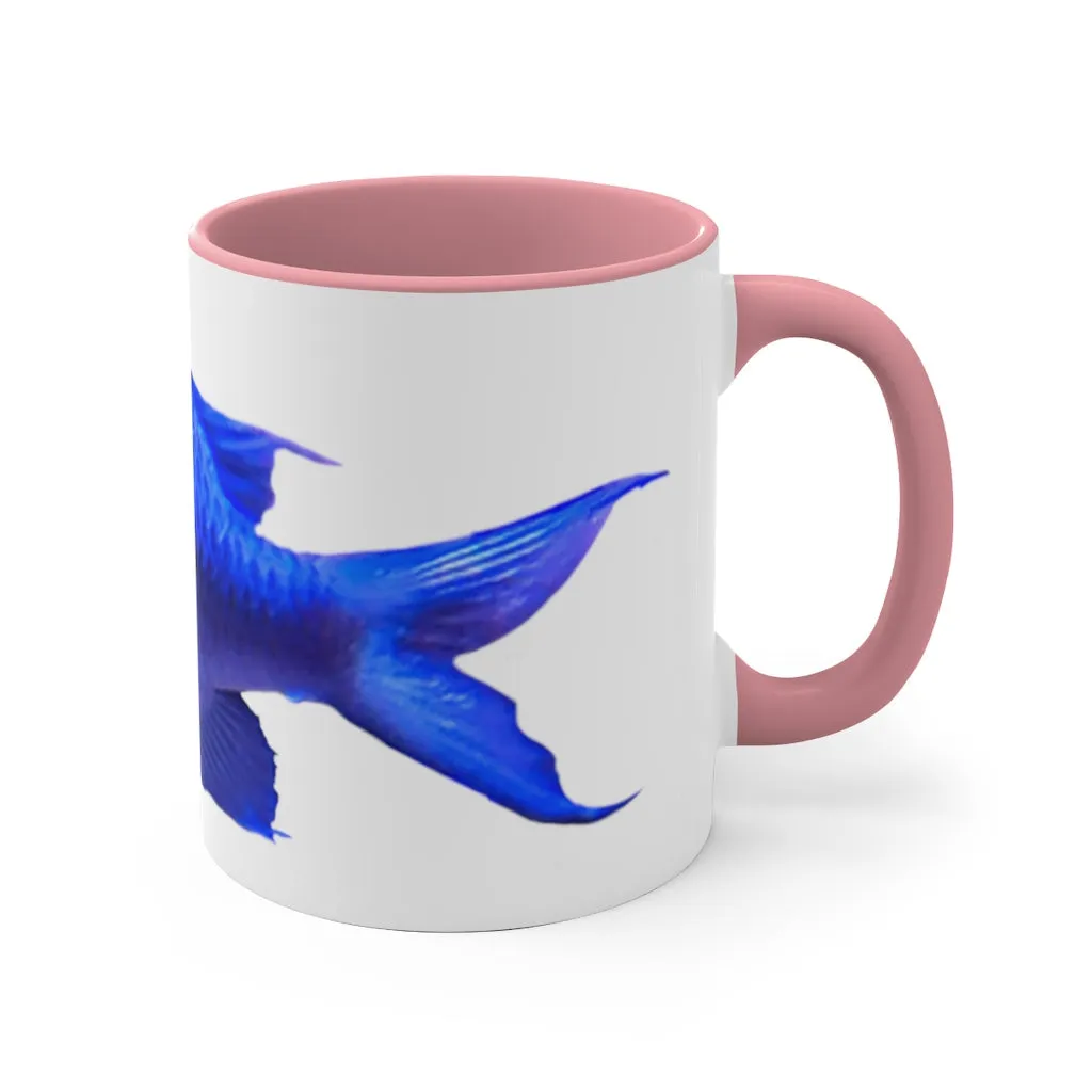 Blue Fish 11oz Accent Mug