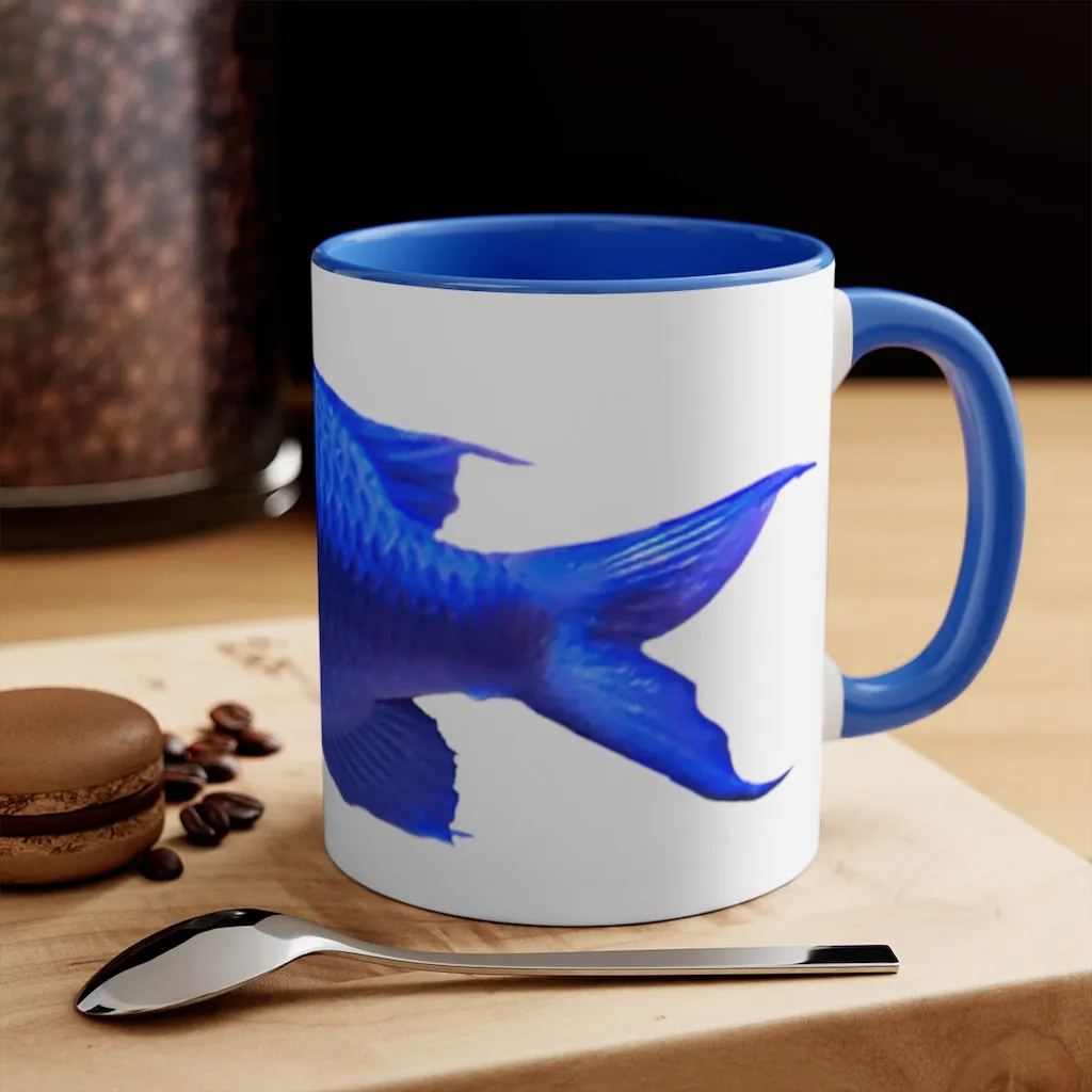 Blue Fish 11oz Accent Mug