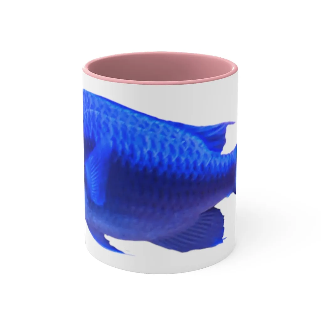 Blue Fish 11oz Accent Mug