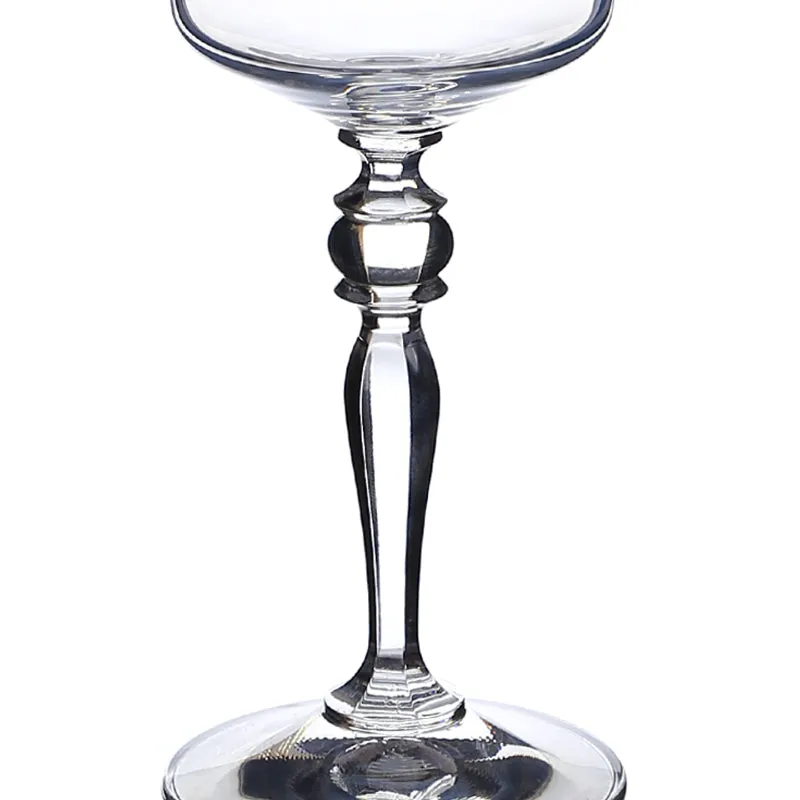 Bohemia Grace Wine Glass Clear Lead Free Crystal Stemware | Set of 6 | 3 x 9 inches | 300ml