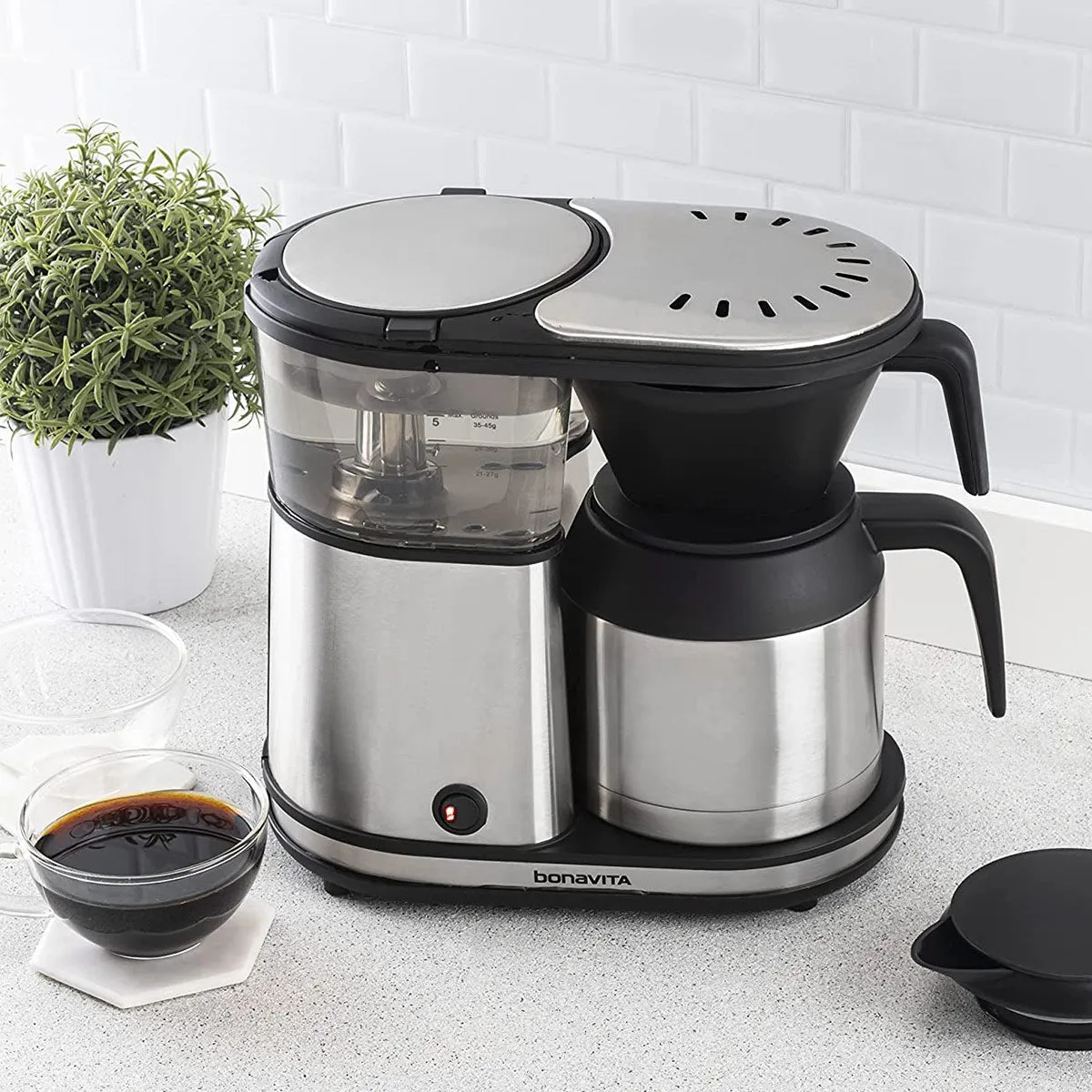 Bonavita 5 Cup Stainless Steel Carafe Coffee Brewer #BV1500TS