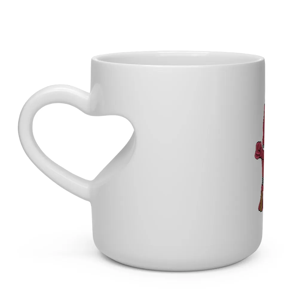 Bonegar Heart Shape Mug