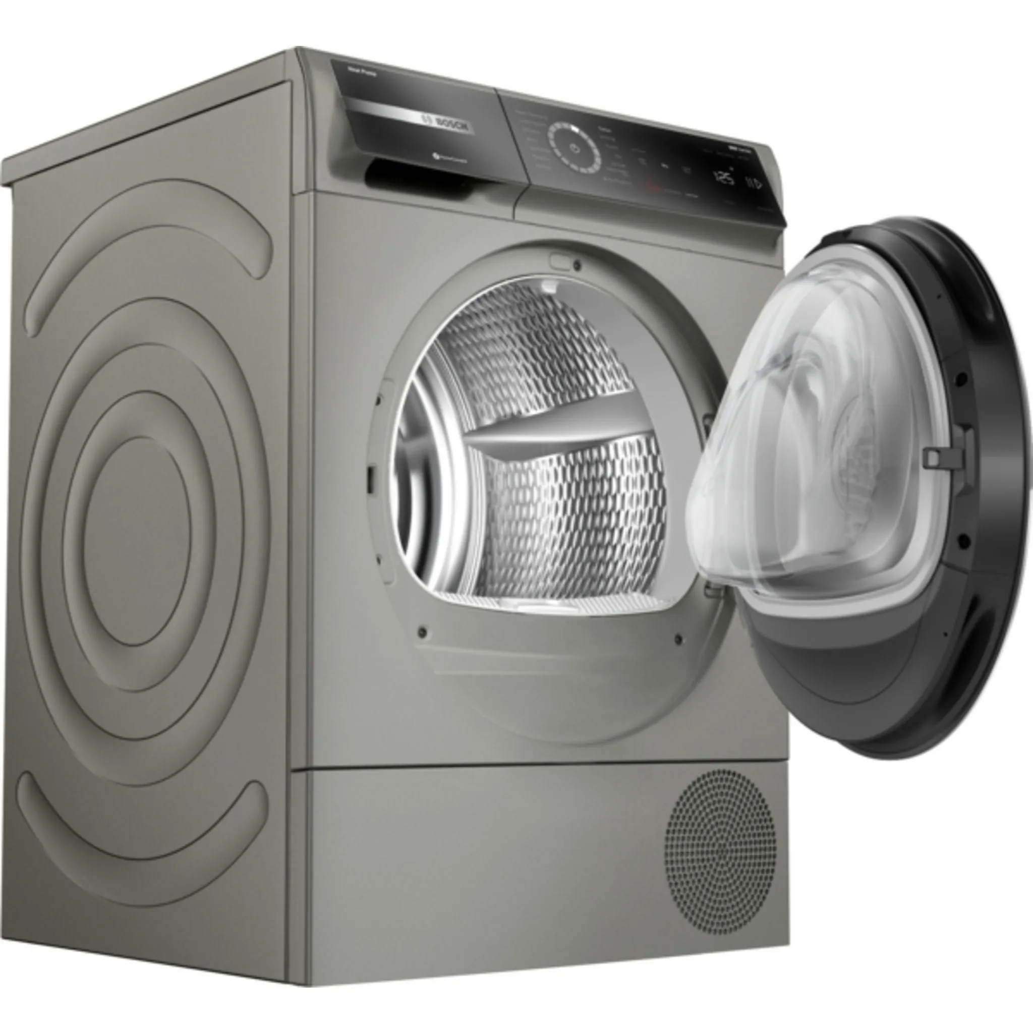 Bosch Dryer (WQB245AXUC) - Pearl Steel