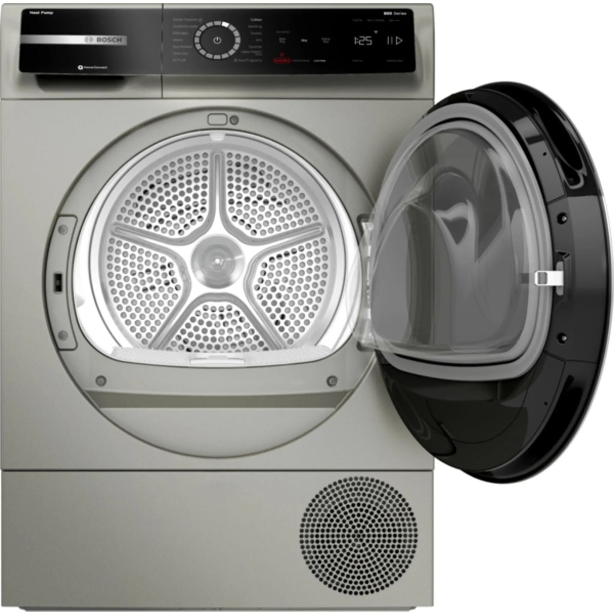 Bosch Dryer (WQB245AXUC) - Pearl Steel