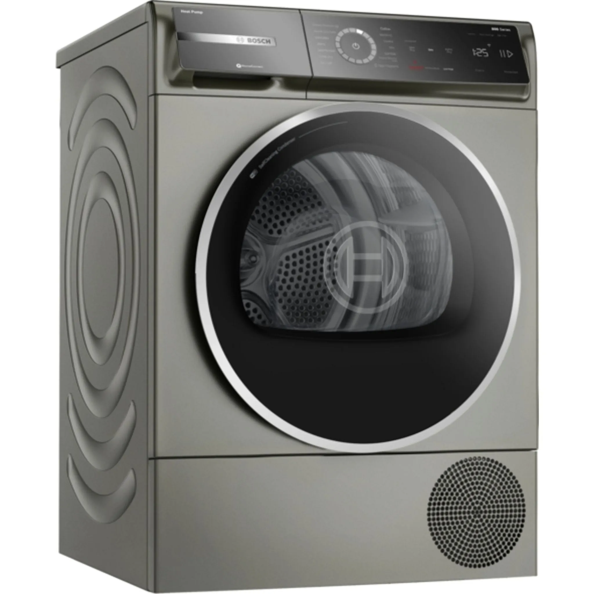 Bosch Dryer (WQB245AXUC) - Pearl Steel