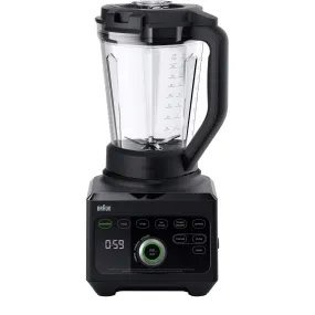 Braun TriForce Power Blender 1600 Watts, 18 Food Programs with Accessories in Black (JB9041BK)