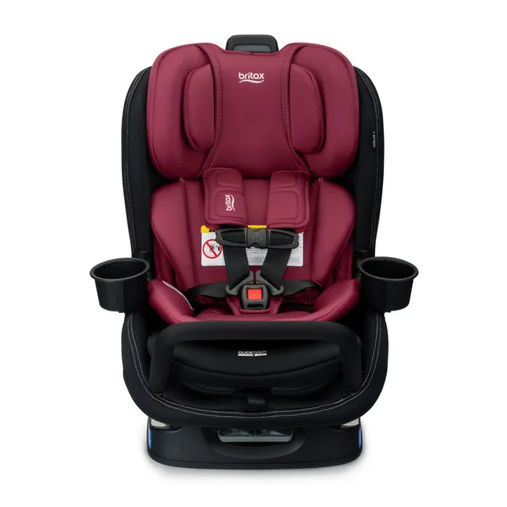 Britax Poplar S Convertible Car Seat - Slim 17" Design ~ Ruby Onyx