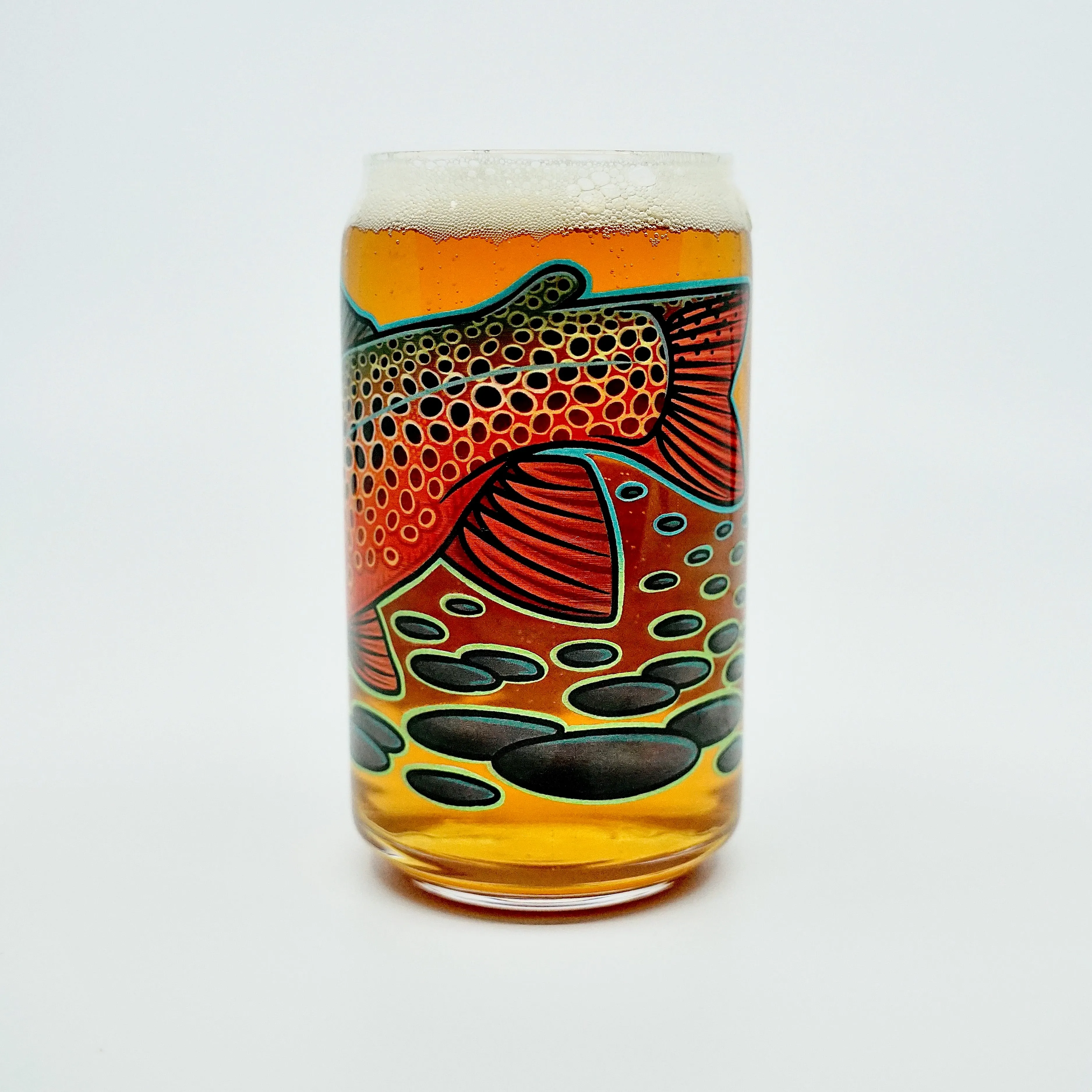 Brown Trout Beer Glass