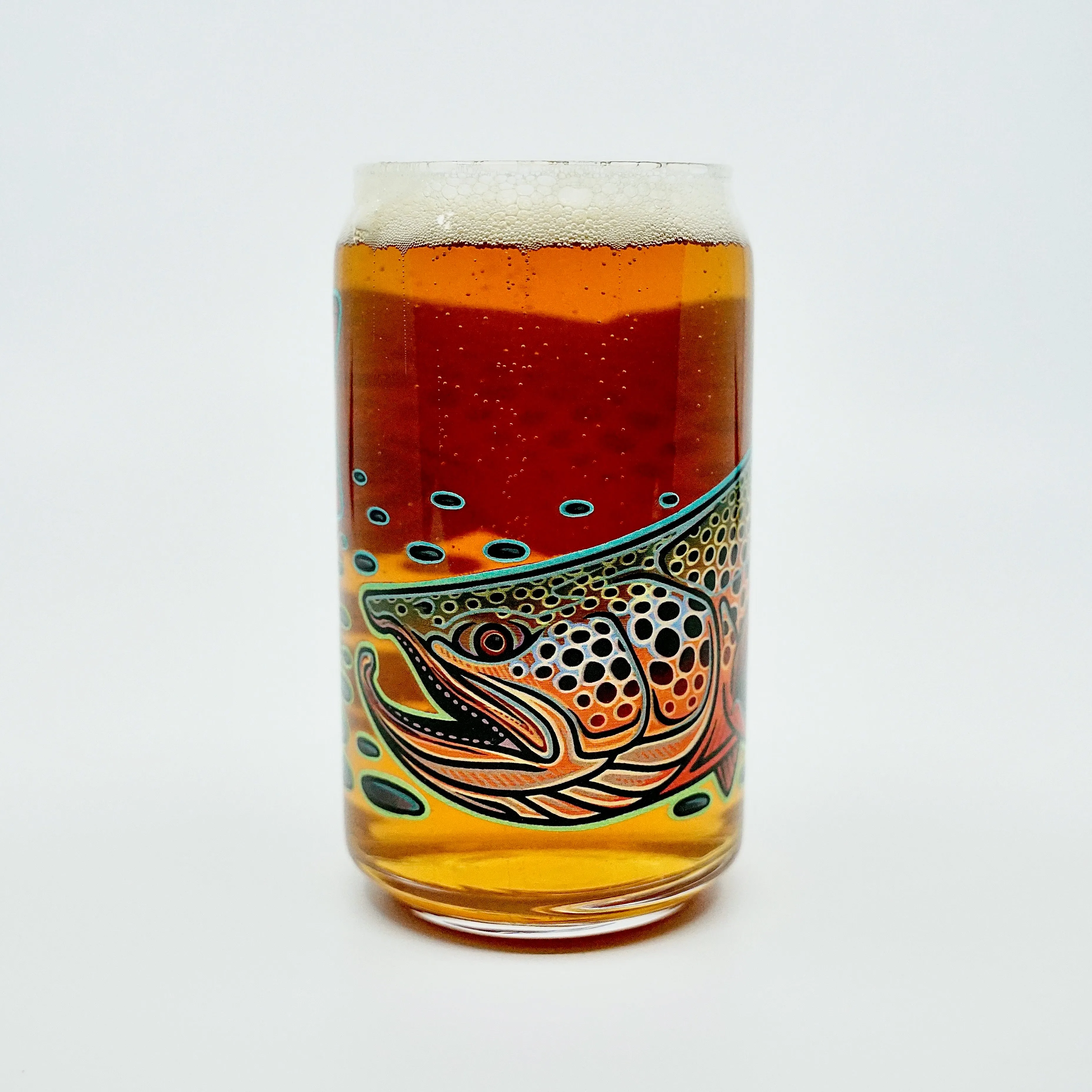 Brown Trout Beer Glass