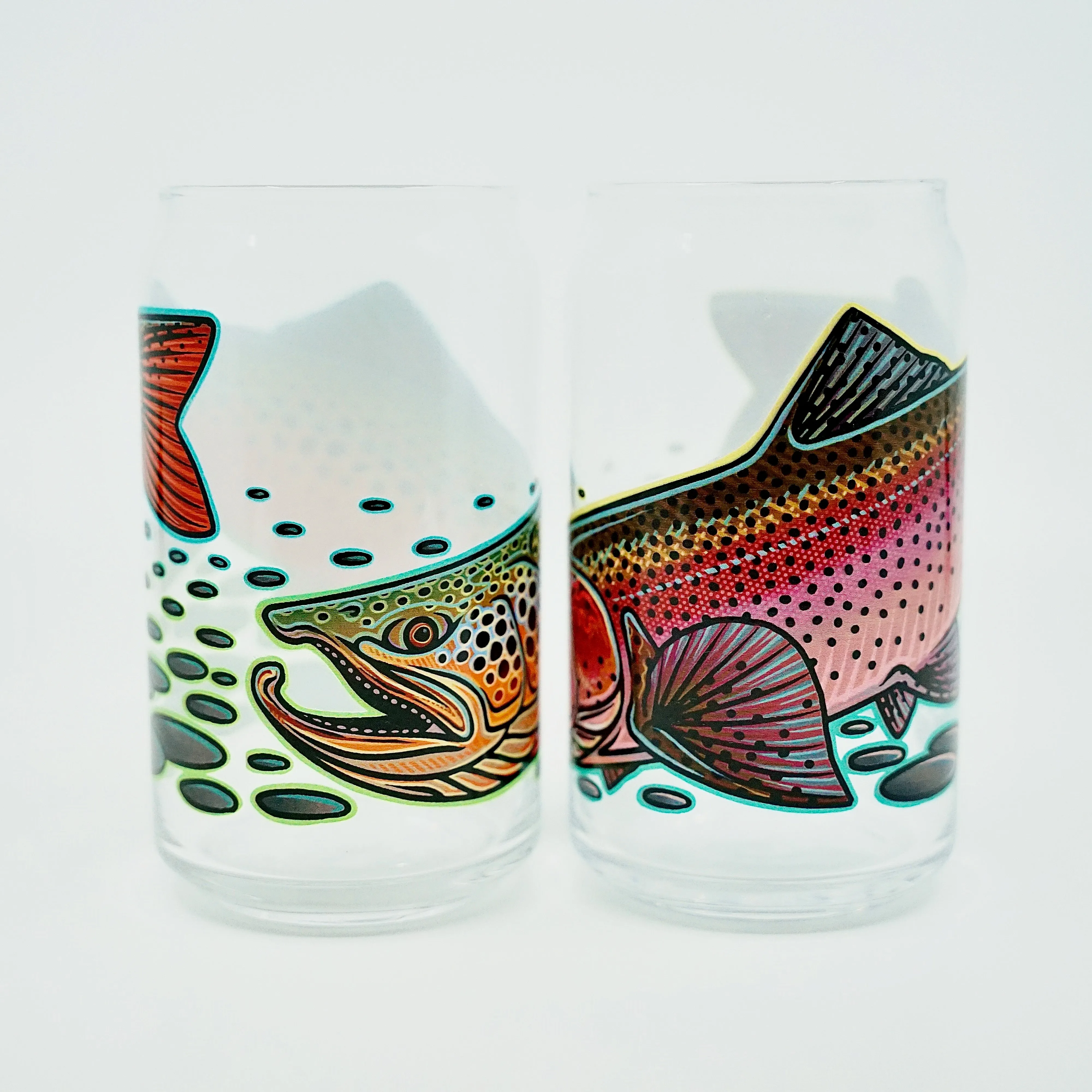 Brown Trout Beer Glass