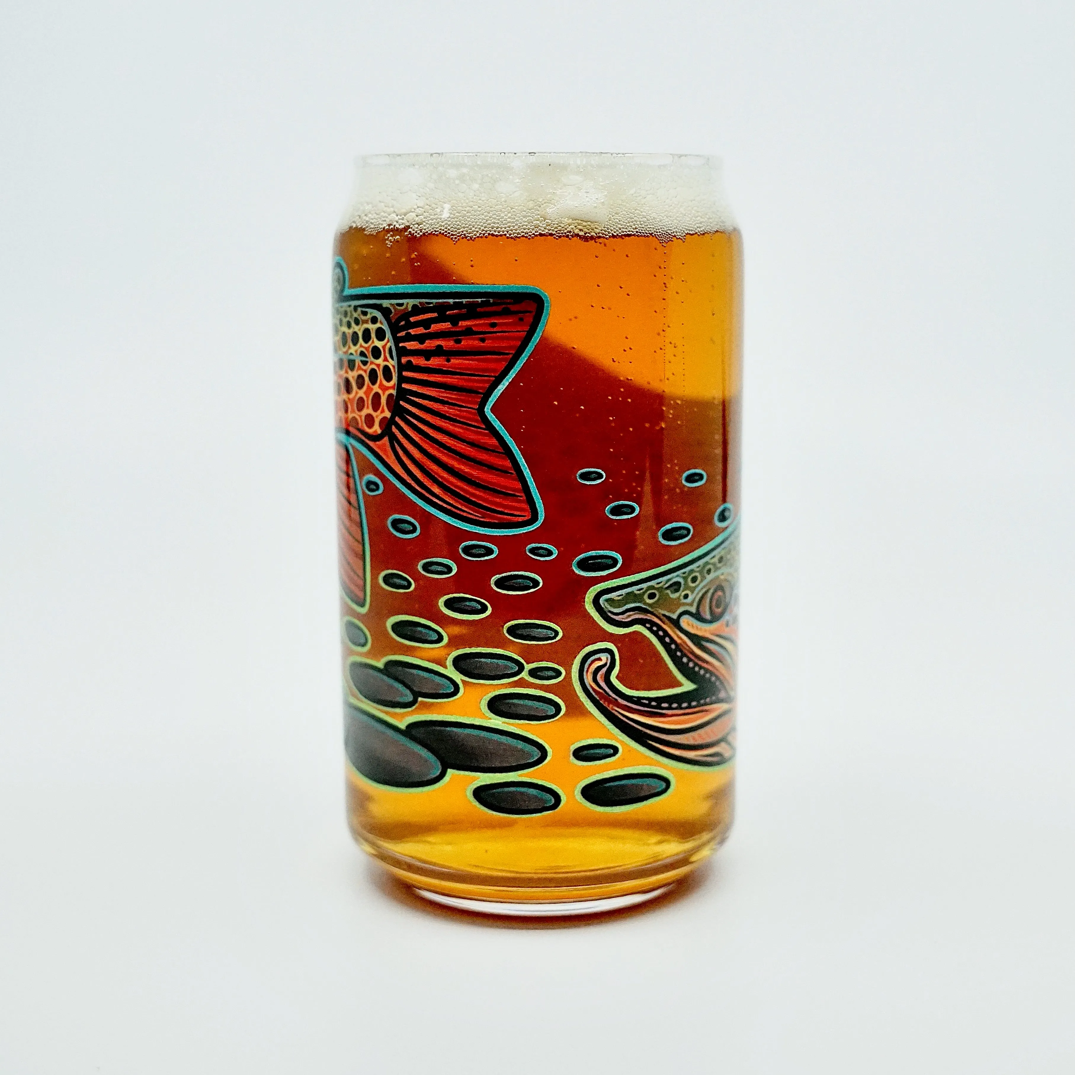 Brown Trout Beer Glass