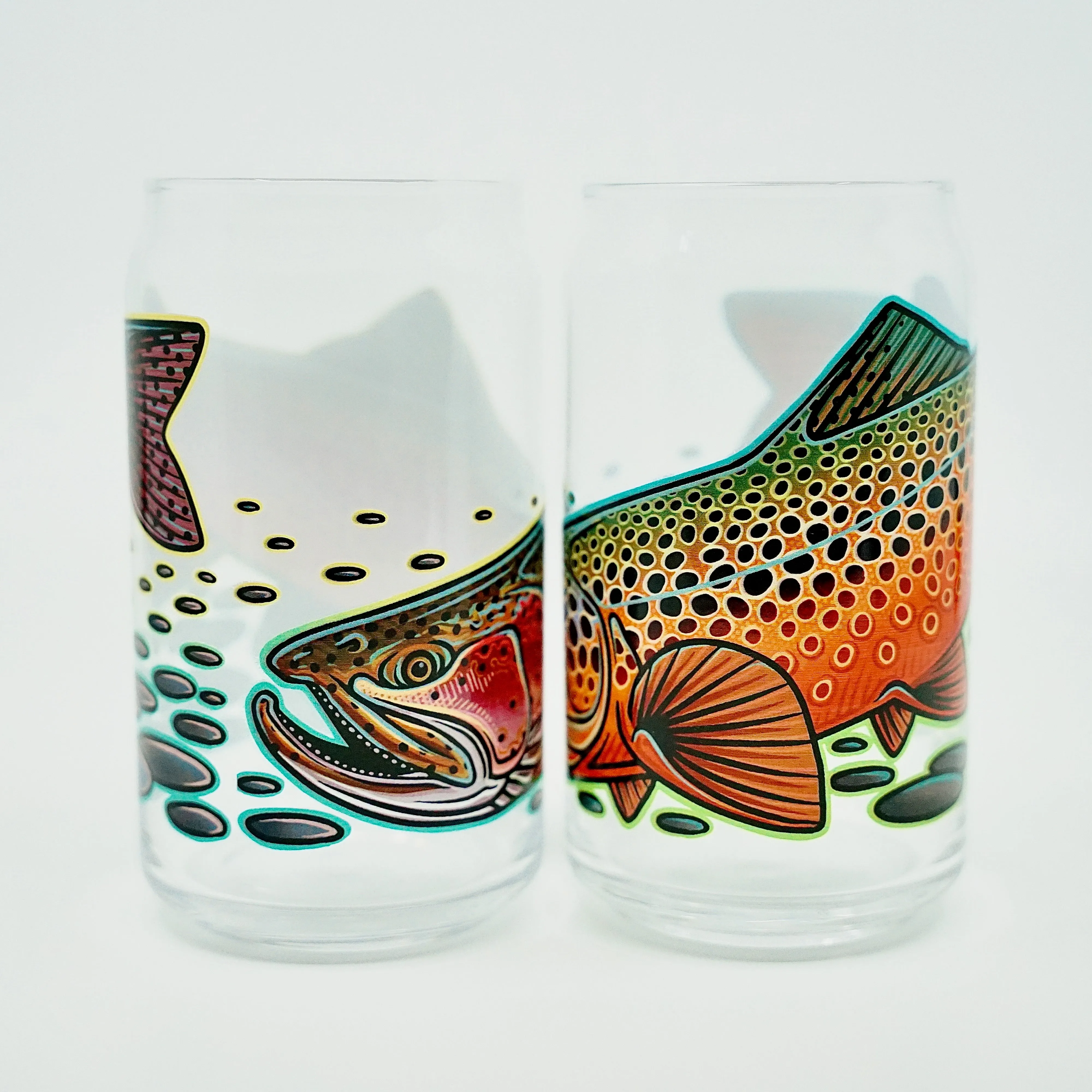 Brown Trout Beer Glass