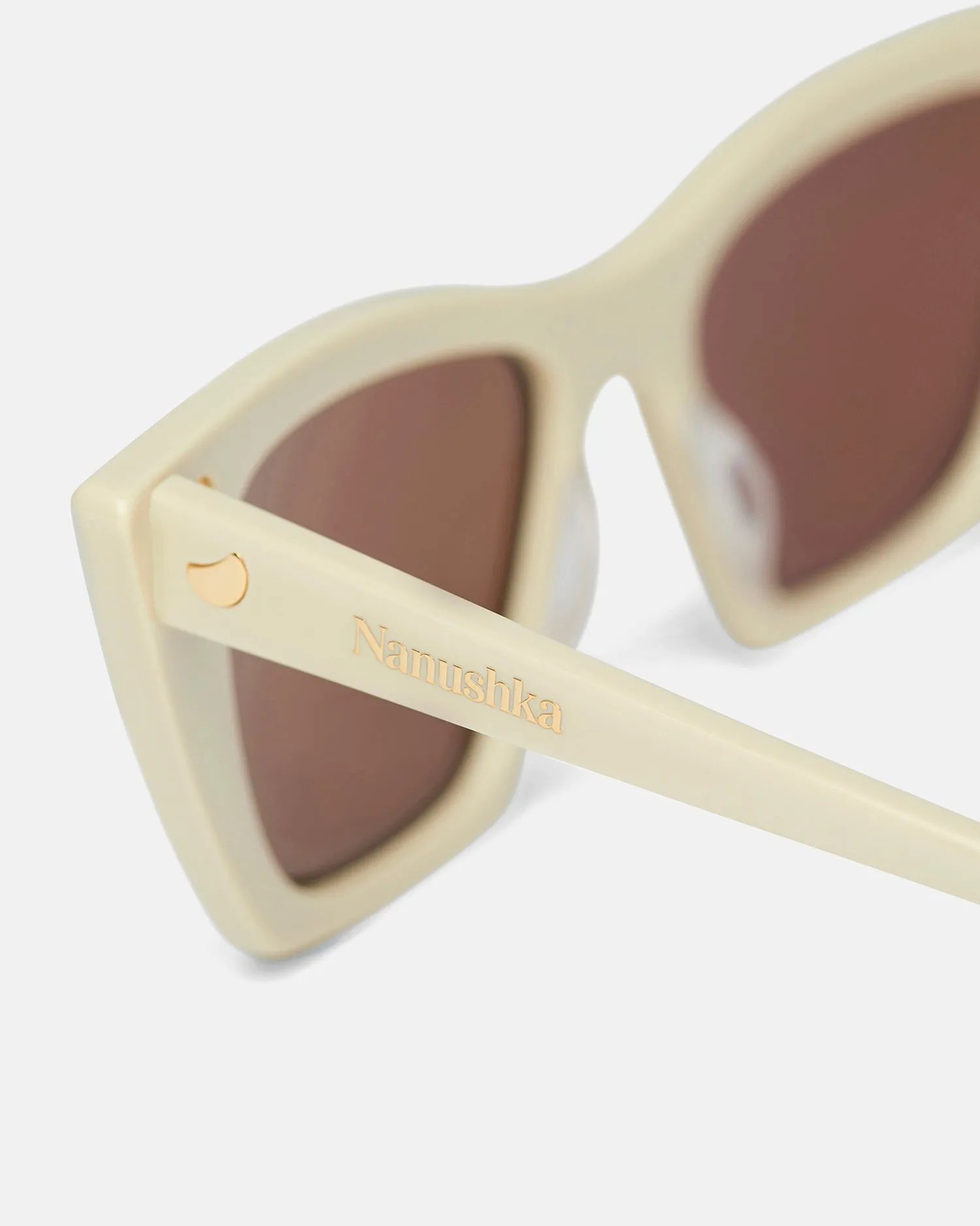 Bruna - Bio-Plastic Sunglasses - Shell