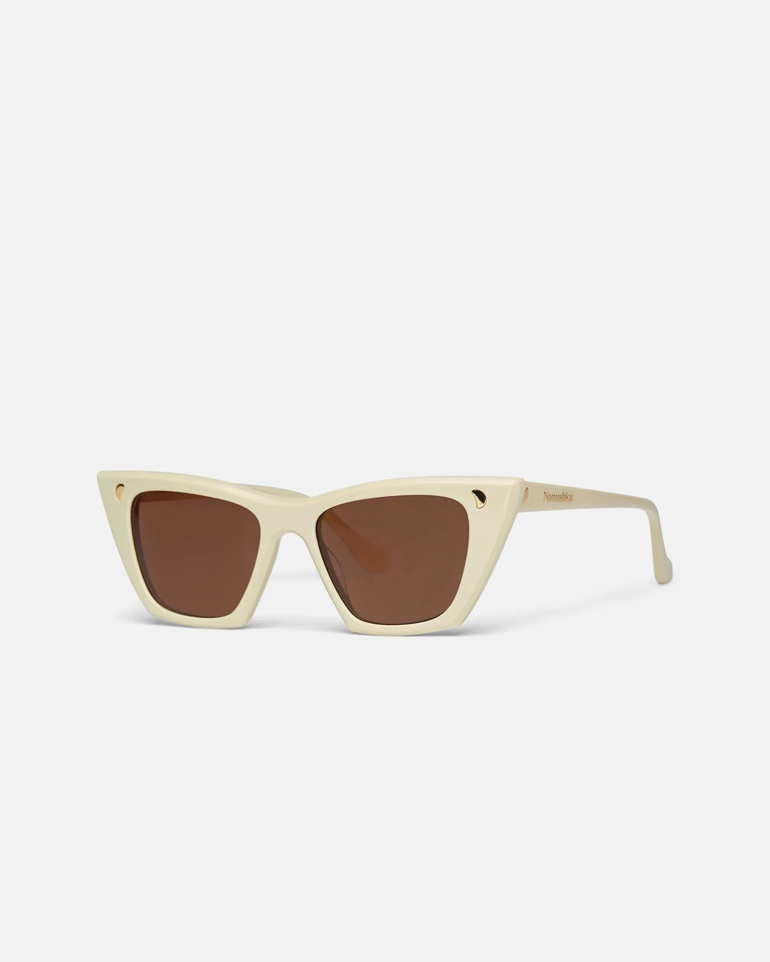 Bruna - Bio-Plastic Sunglasses - Shell