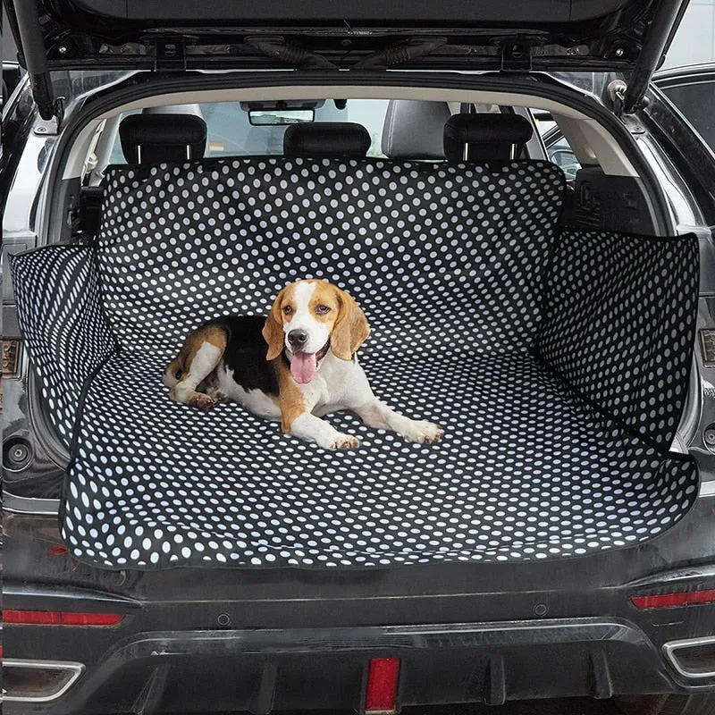 CAWAYI KENNEL Pet Carriers Dog Car Seat Cover Trunk Mat Cover Protector Carrying For Cats Dogs transportin perro autostoel hond