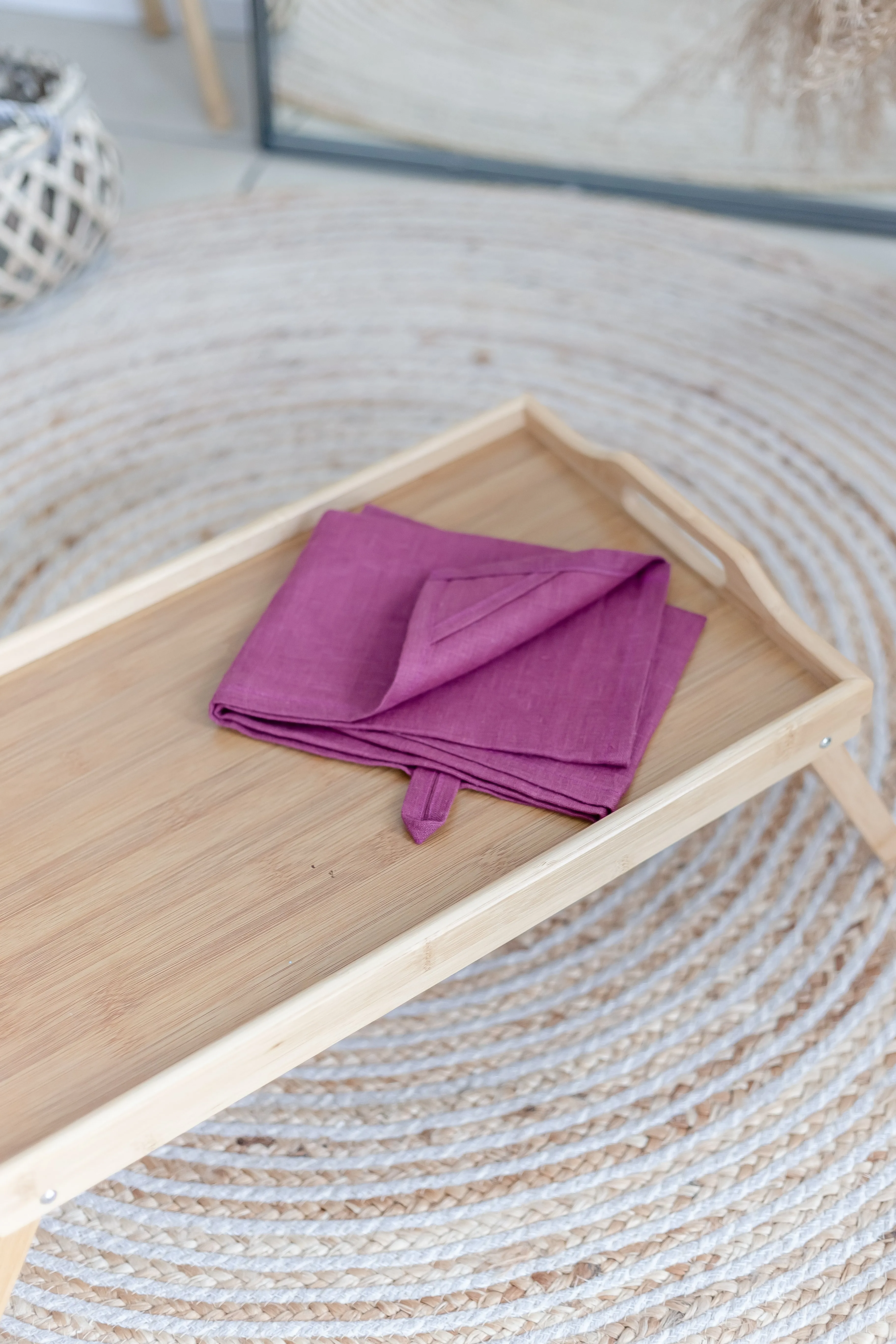 Cherry Linen Kitchen Towel