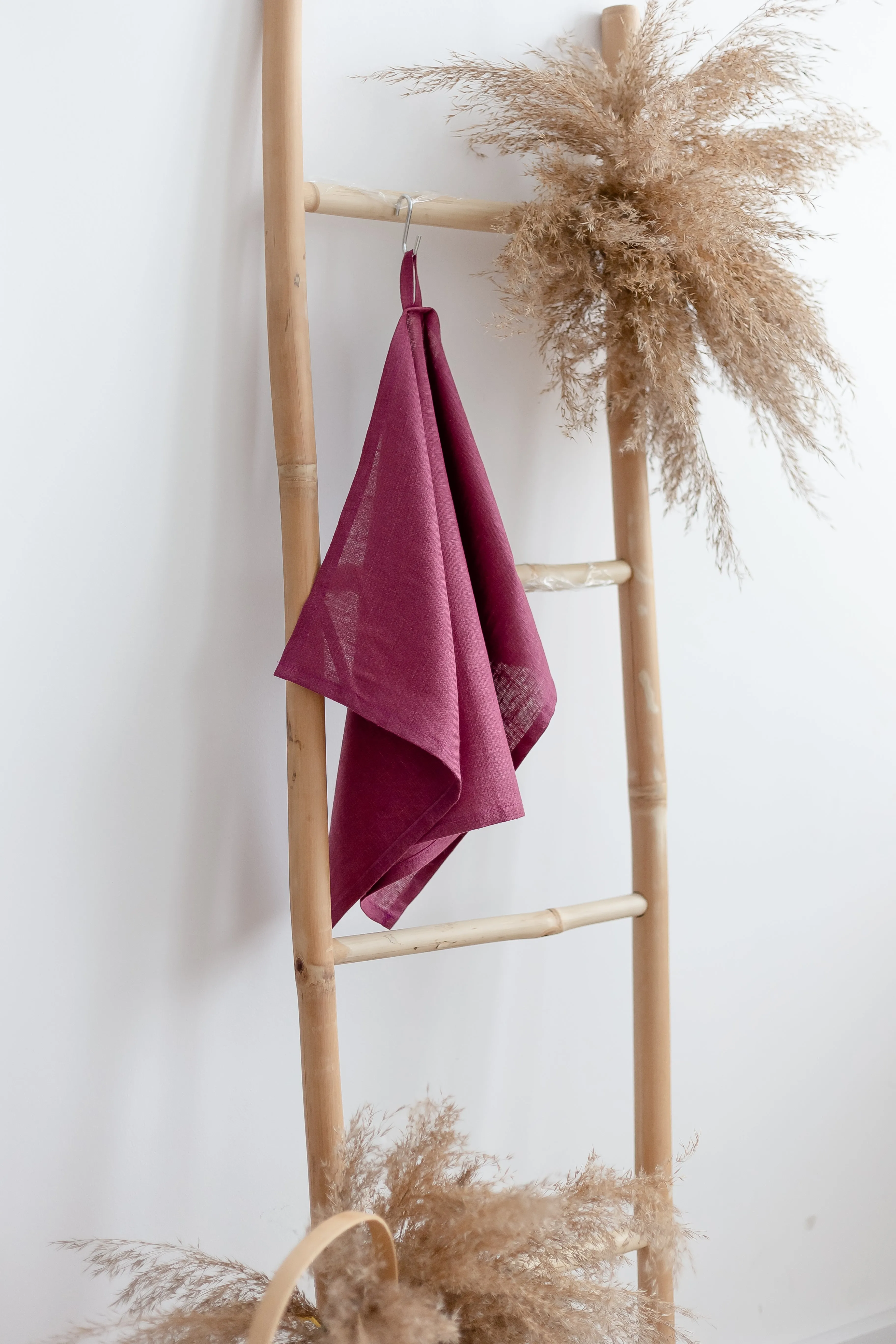 Cherry Linen Kitchen Towel