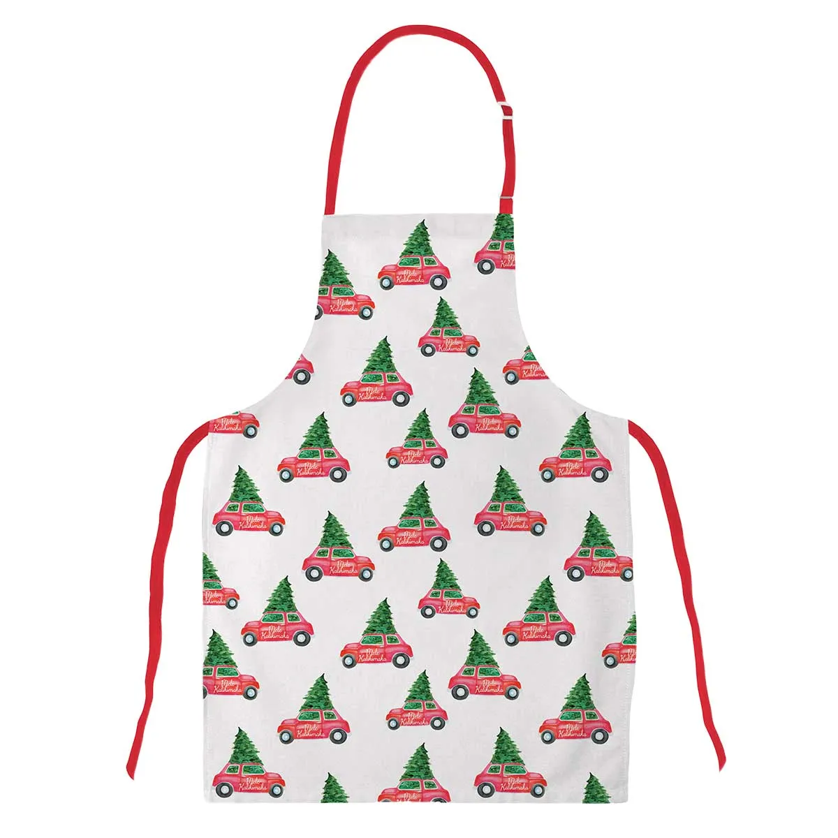 Christmas Tree on Car Apron