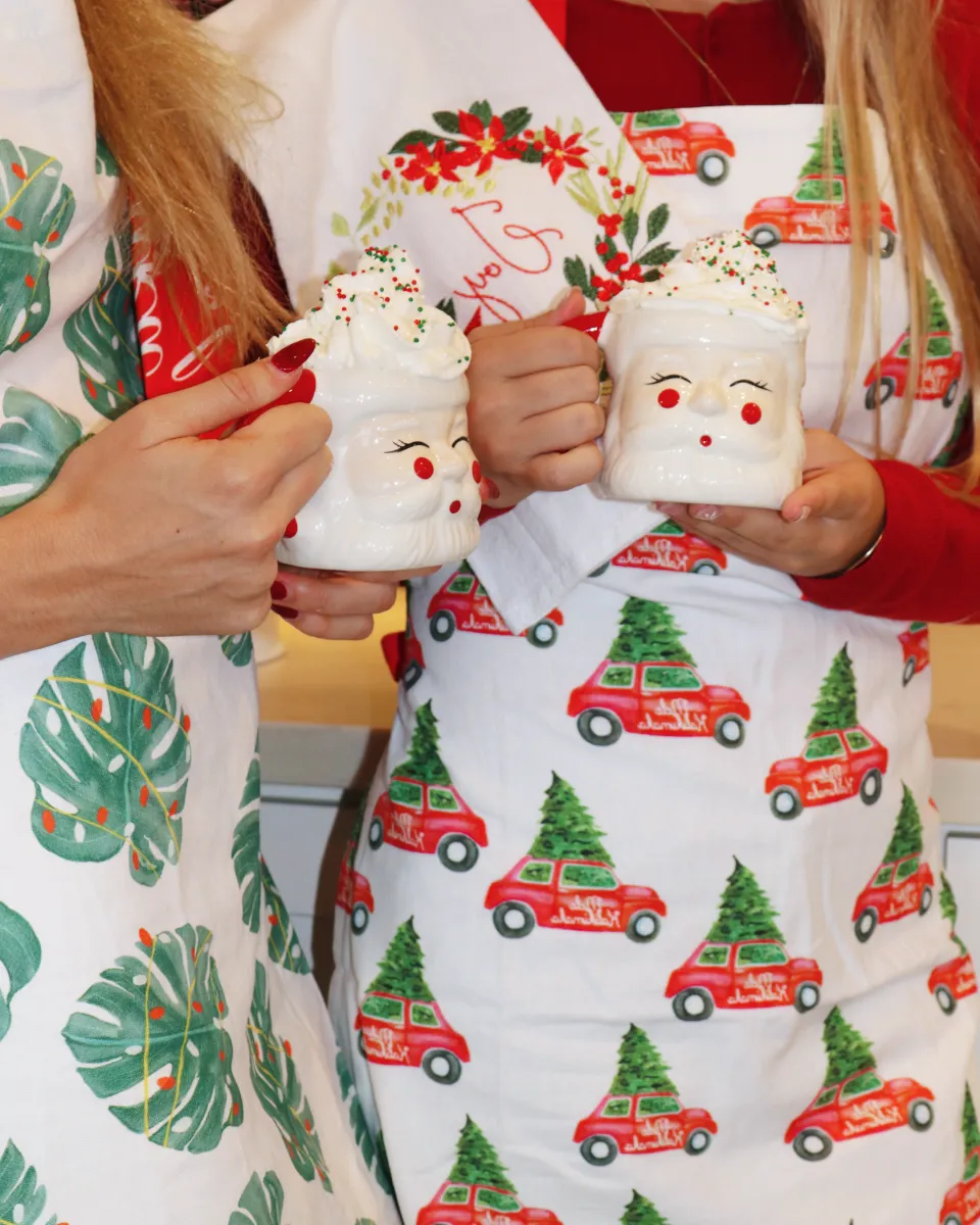 Christmas Tree on Car Apron