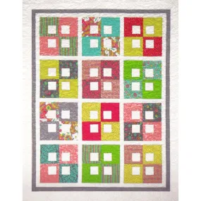 City Windows Quilt Pattern NJD-107 - Paper Pattern