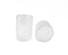 Clear Stump Cup Pair