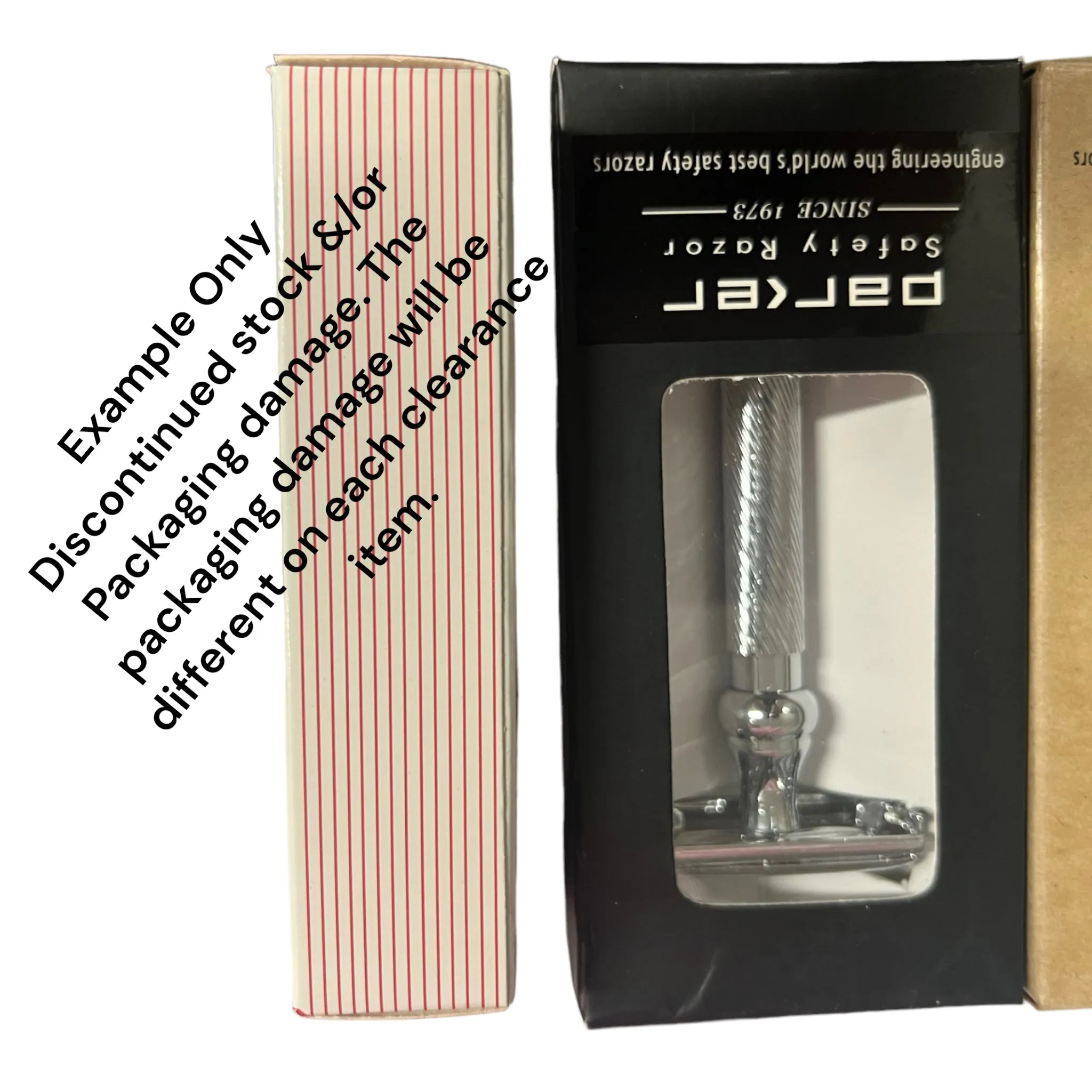 Clearance - Parker 26C Open Comb Safety Razor