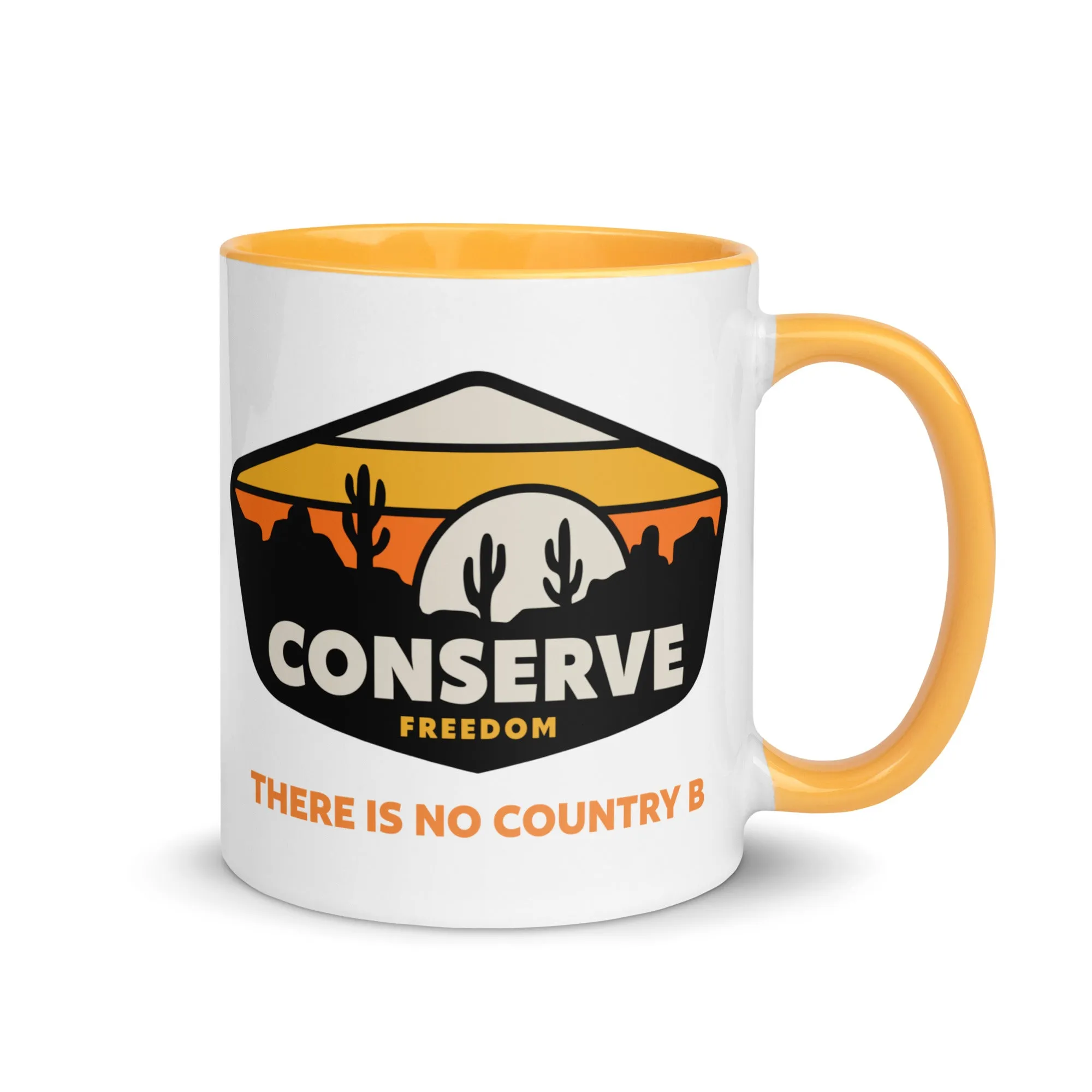 Conserve Freedom There is No Country B Mug