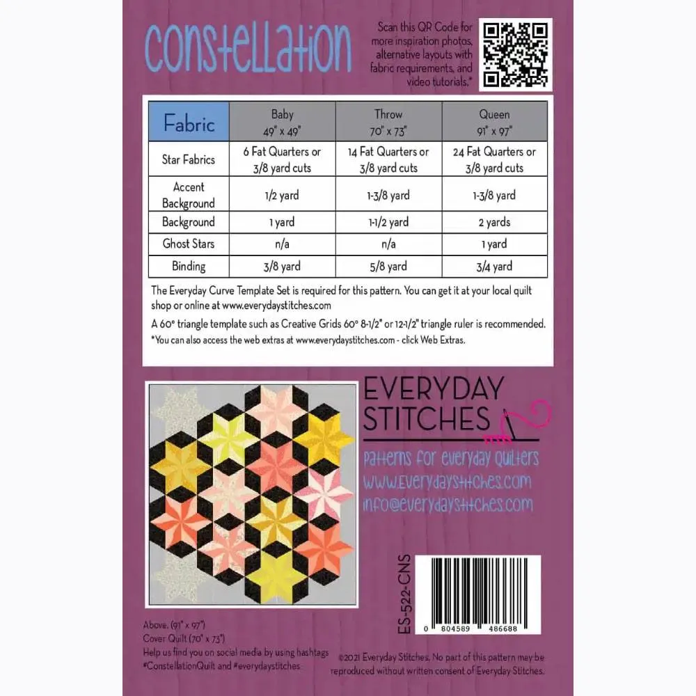 Constellation Quilt Pattern