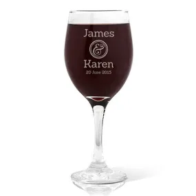 Couples Design Wine 410ml Glass