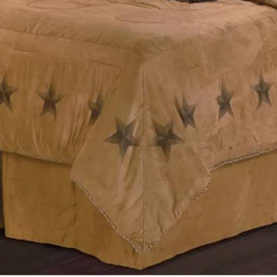 Cowgirl Kim Luxury Star Faux Suede Comforter Set