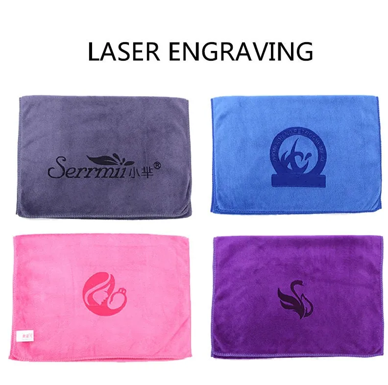 Custom Hand Towel - Personalized Hand Towel - Customized Image Logo Message - Sports Business Hotel Branding - Engraved Towel for Events