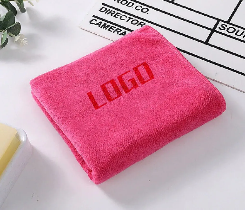 Custom Hand Towel - Personalized Hand Towel - Customized Image Logo Message - Sports Business Hotel Branding - Engraved Towel for Events