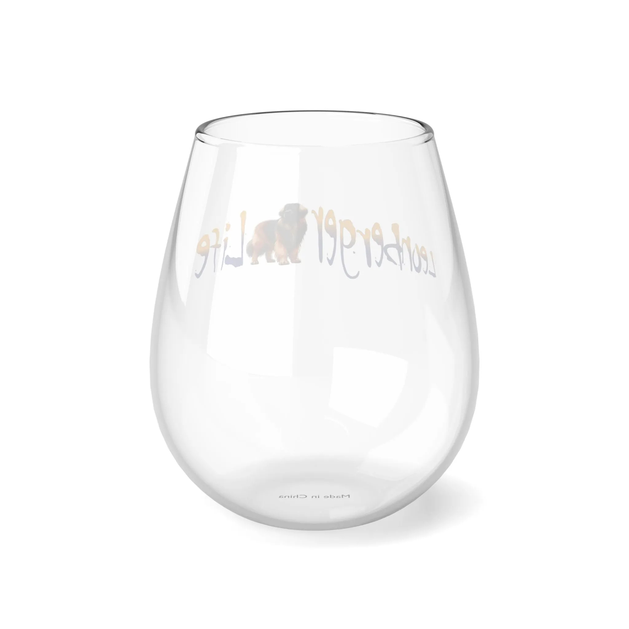 Custom Stemless Wine Glass, 11.75oz