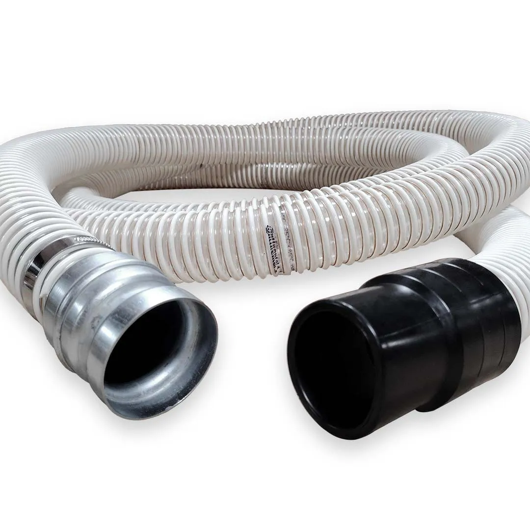 Cyclone 16 Foot Polyurethane Flex Anti-Abrasive Gutter Vacuum Hose