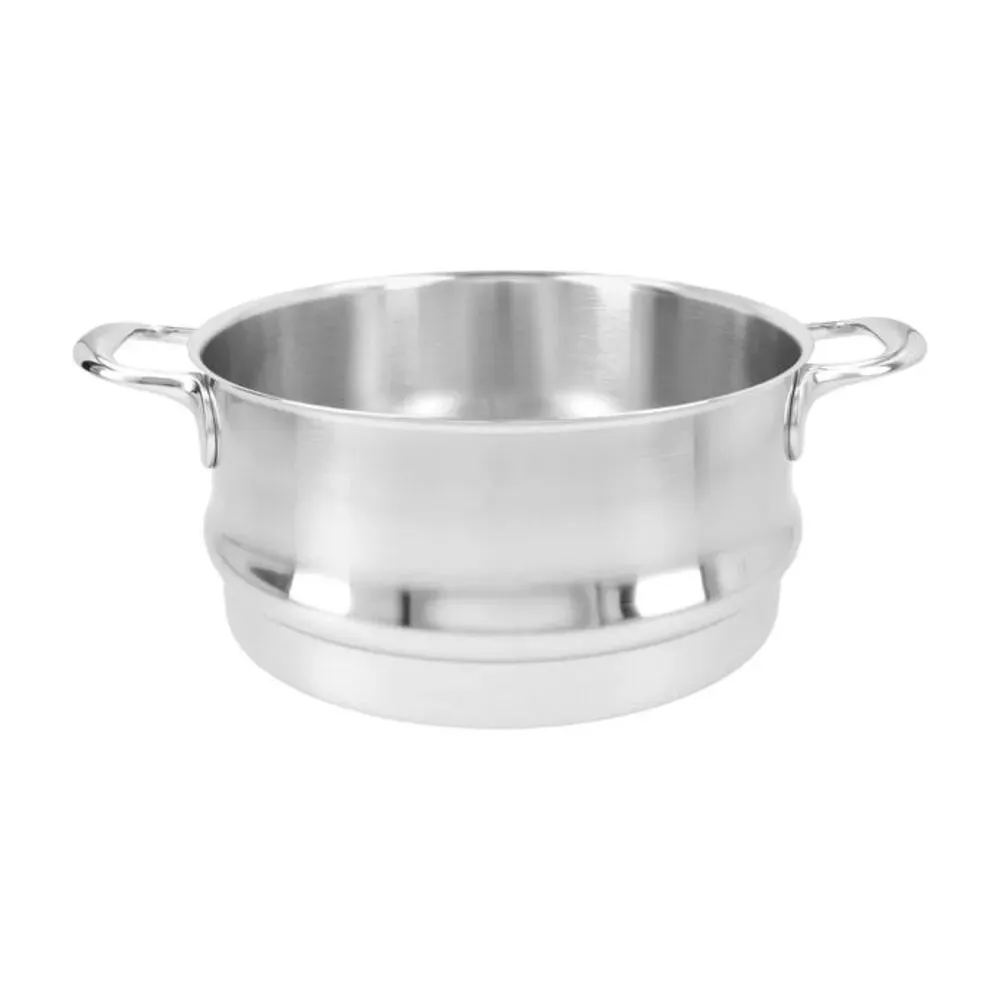 Demeyere 1005143 Atlantis 5.5-qt Stainless Steel Steamer Insert with Silicone Gasket