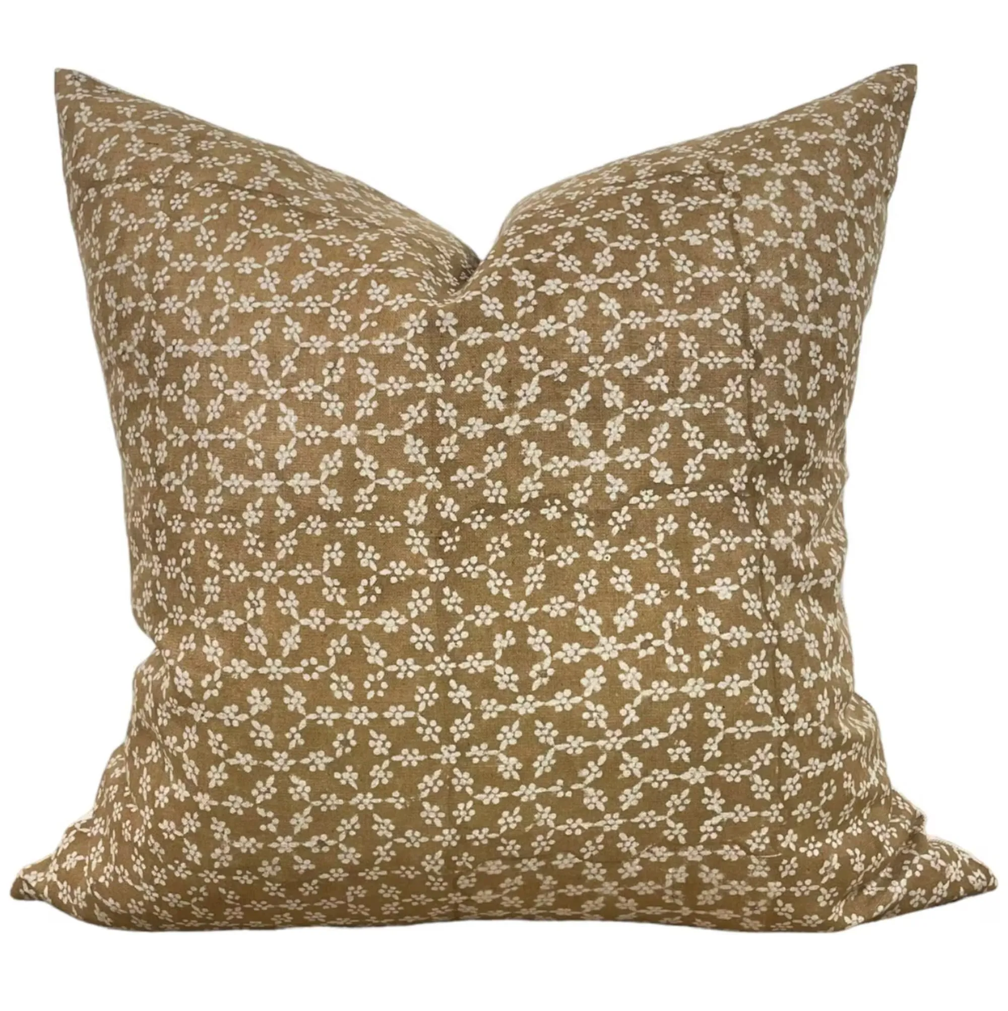 Designer Auburn Floral Pillow Cover