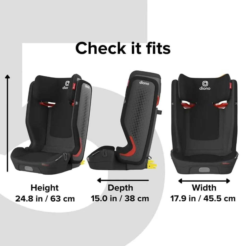 Diono Monterey 5 iST FixSafe Latch Booster Seat