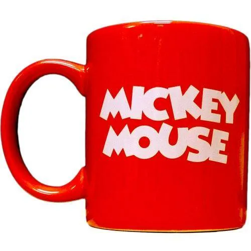 Disney Mickey Mouse Full Face 11oz Ceramic Relief Mug