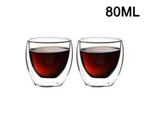 Double Walled Coffee Glasses