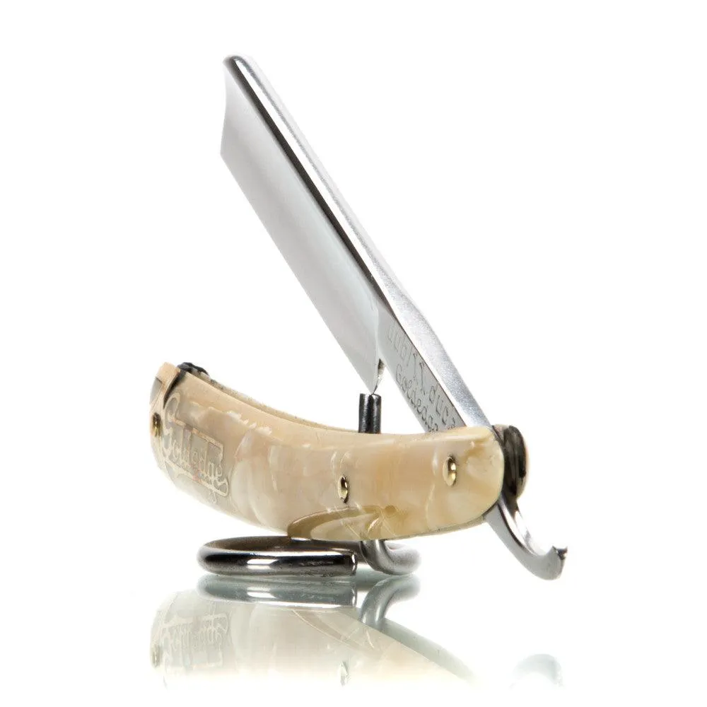 Dubl Duck Goldenedge - 5/8 Square Tip Straight Razor