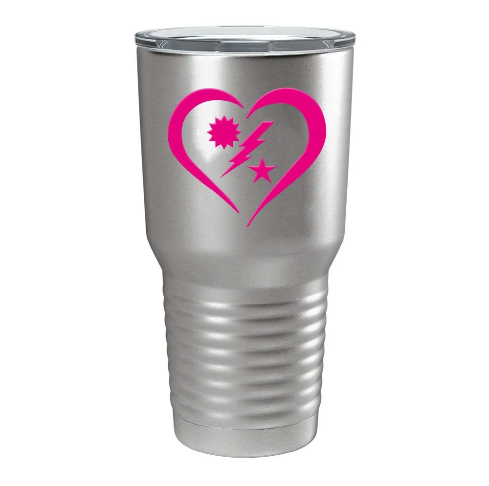 DUI Heart Tumbler