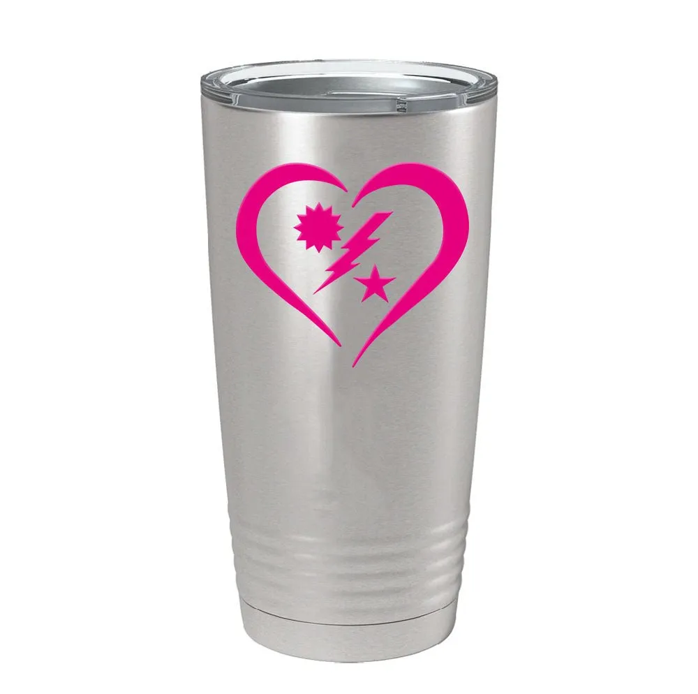 DUI Heart Tumbler