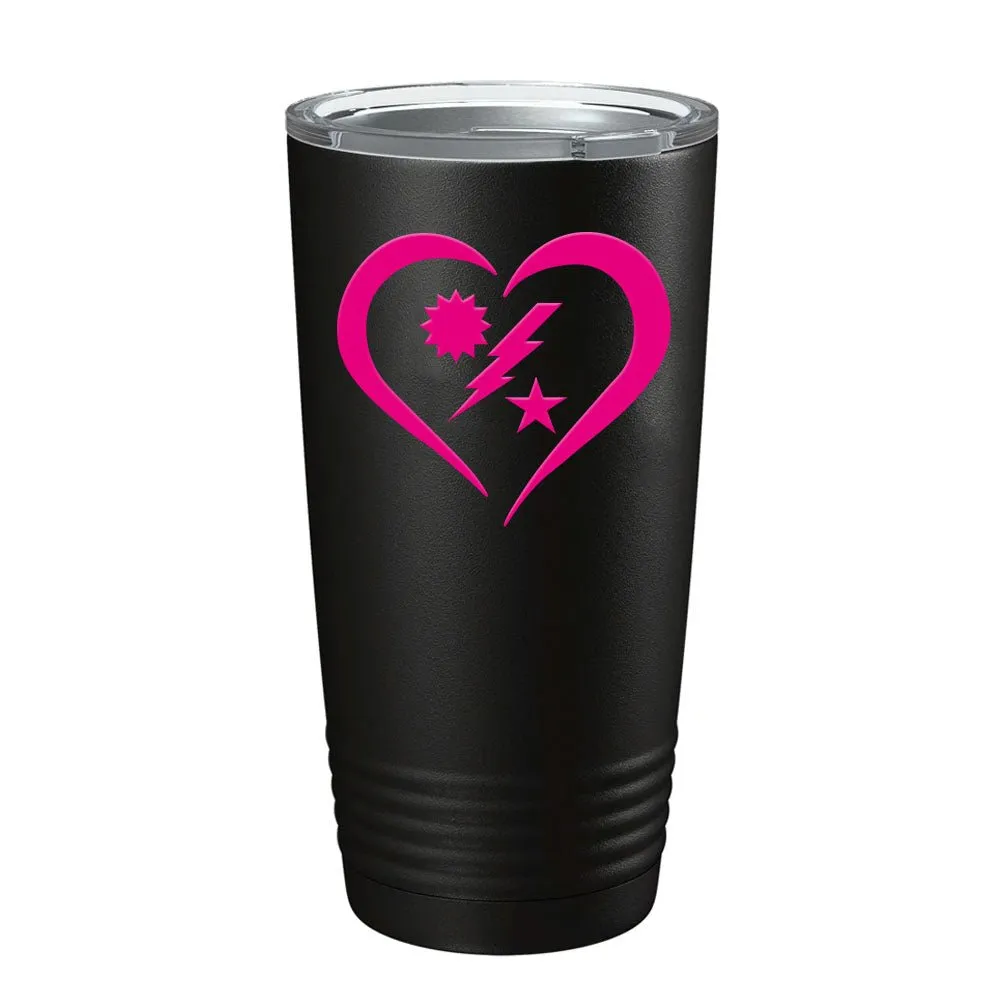 DUI Heart Tumbler