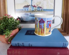 Dunoon By The Sea Mug Emma Ball Beach Huts Boats Chairs New 2007 By The Sea