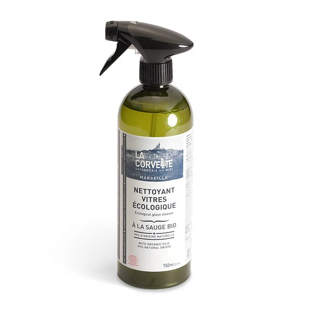 Ecological Glass Cleaner with Organic Sage