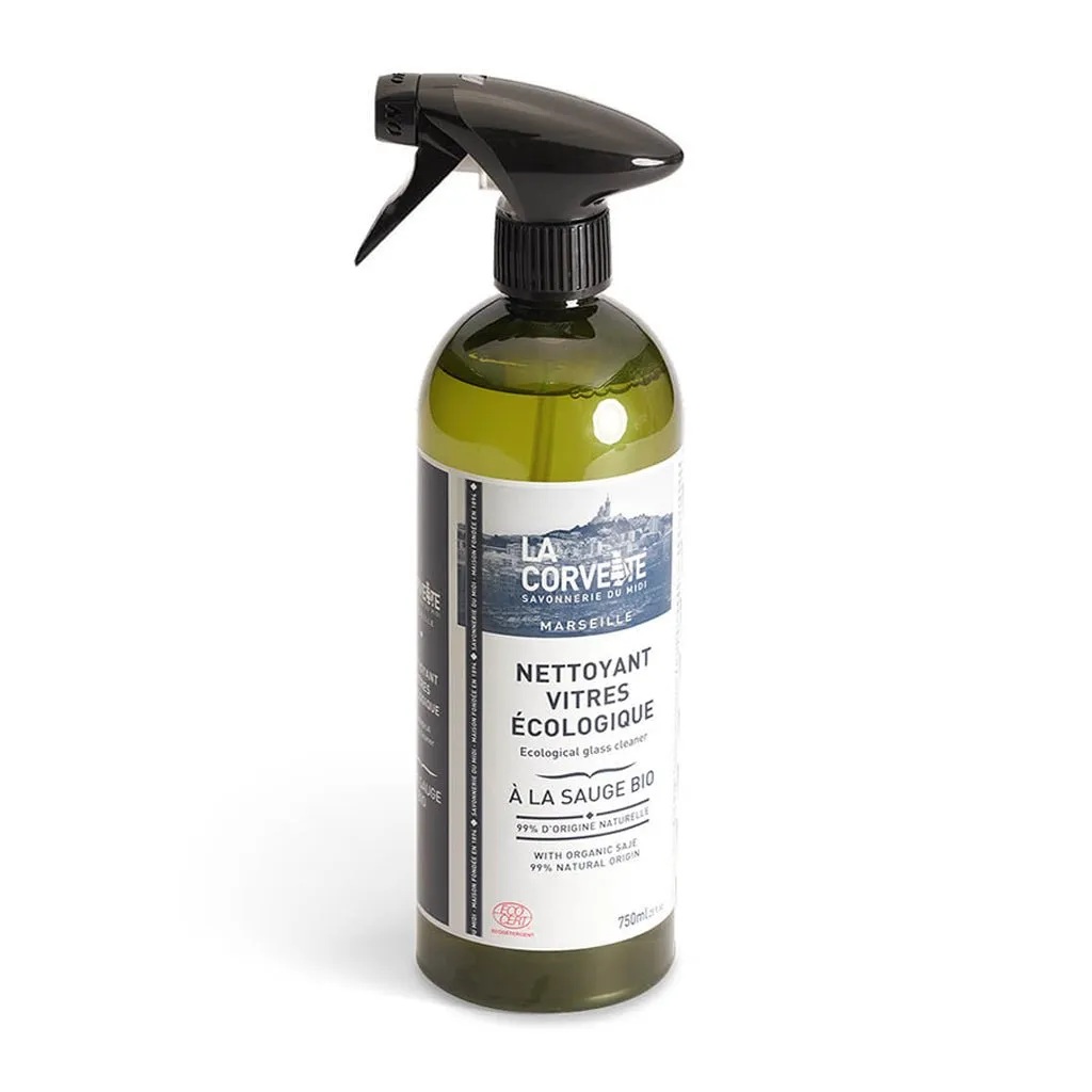 Ecological Glass Cleaner with Organic Sage