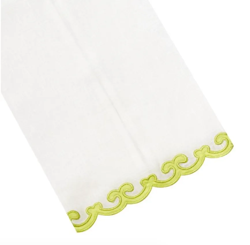 Embroidered Tip Towels