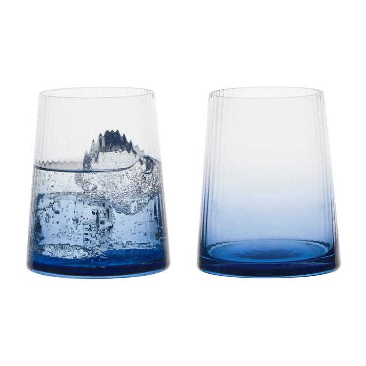 Empire Blue Highball Tumblers Set of 2