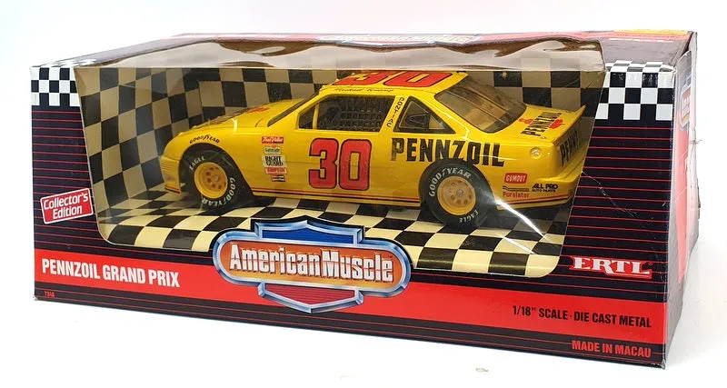 Ertl 1/18 Scale Diecast 7348 - Pontiac #30 Pennzoil Michael Waltrip