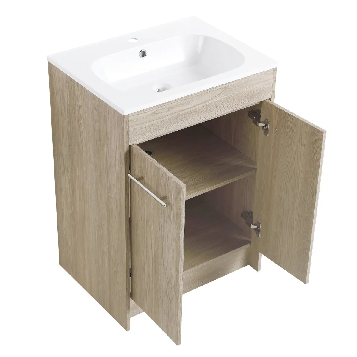 ExBrite 24 Inch Freestanding Bathroom Vanity